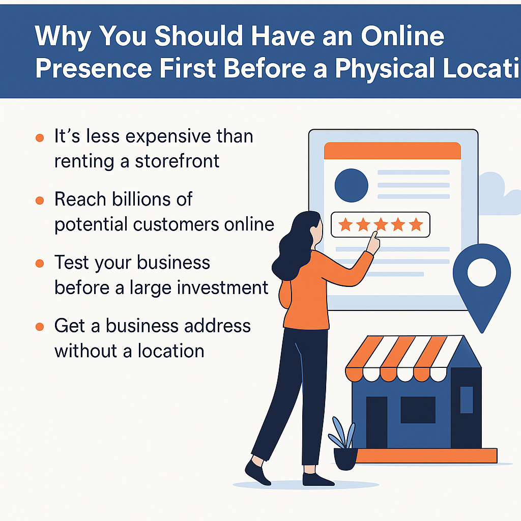 Why Your Business Needs an Online Presence Before a Physical Location